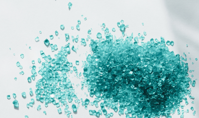 Sample of battery-grade nickel sulphate hexahydrate produced at Genomines Lab_cover