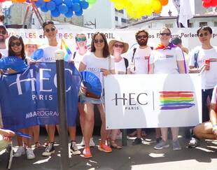 HEC Students at the Pride Parade (Paris)