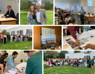 photo montage de groupe des étudiants et intervenants SASI 