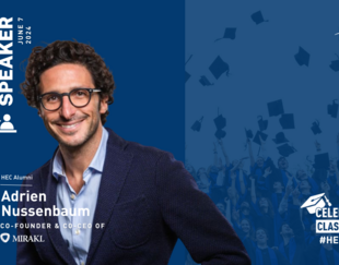 Adrien Nussenbaum (H.01) Commencement speaker - HEC Paris Graduation 2024