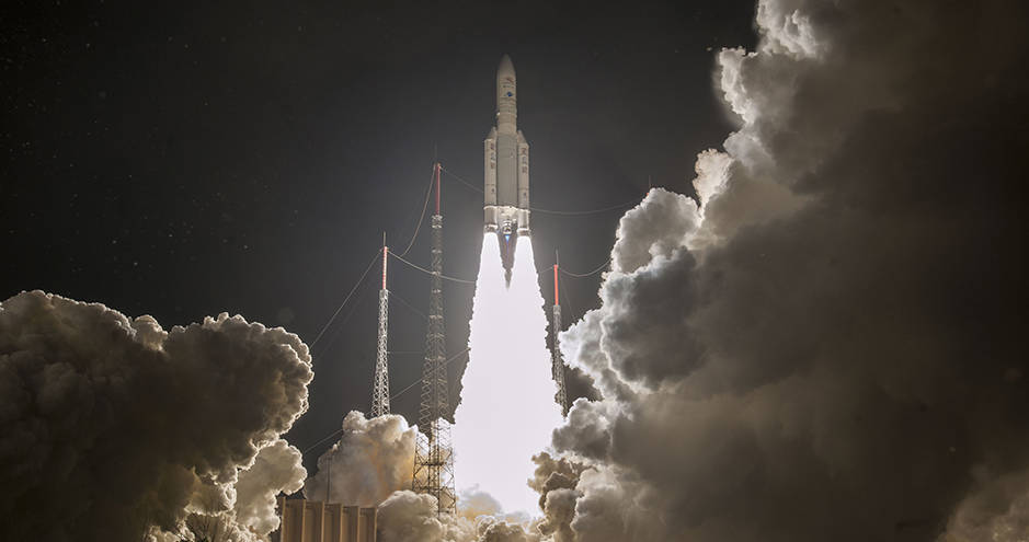 © 2018 ESA-CNES-ARIANESPACE/ Optique Vidéo du CSG - JM Guillon