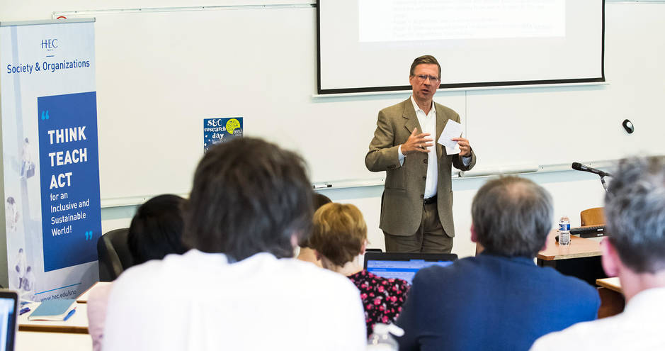 Witold Henisz at S&O Research Day - HEC Paris - May 2019