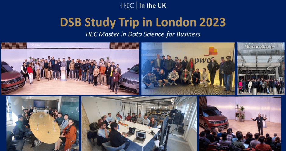 HEC Paris - Data Science for Business Study Trip in London - 2023